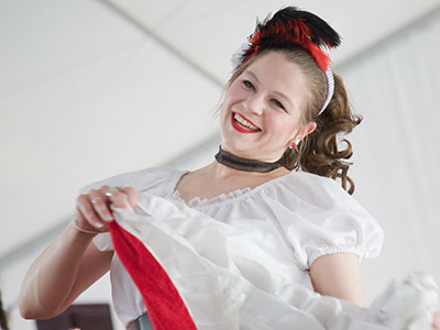 Germanfest has French dancers (see August 10, 2018).