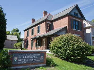 I went to Paul Laurence Dunbar`s house, but he wasn`t home.