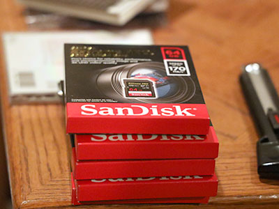 I also had to buy a new type of memory card.  It was an expensive day.