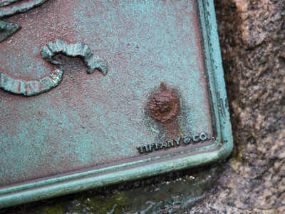 Tiffany & Co. created a custom bronze plate for Paul Laurence Dunbar`s gravestone.  In 1908, it cost $180.