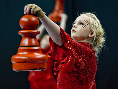 Color guard is my favorite thing to photograph.