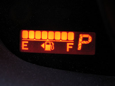 I went for five weeks on my last tank of gas.  I`ll try to make this one last even longer.