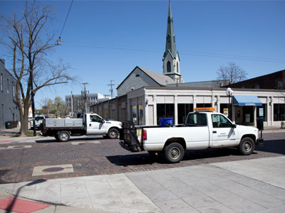 It`s Thursday morning:  time to block my street for the weekend.  It`s not annoying and inconvenient -- really!