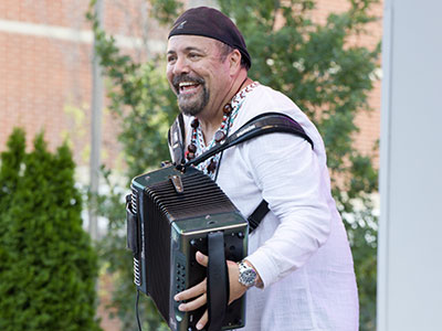 It was a crazy night of Zydeco at the Levitt.