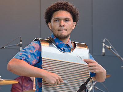 The washboard has come a long way.