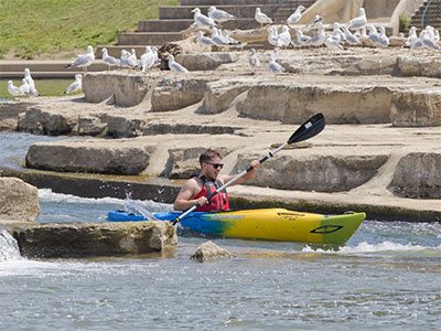 And one by one they all went over the rocks safely.