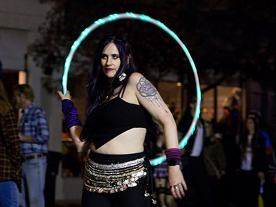 Last year`s fire eating was more exciting than glow-in-the-dark hula hoops (see October 30, 2021).