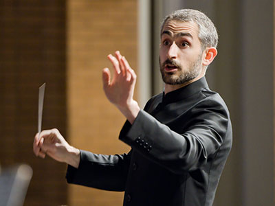 I was asked to take a good photo of David Crean, the new director of the Bach Society of Dayton.  I got it.