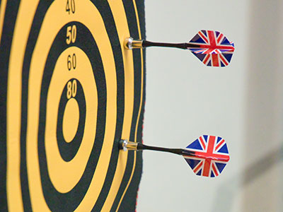 And some magnetic darts -- a new holiday tradition.