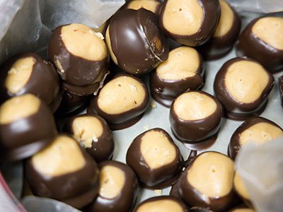 Holiday parties are always better with buckeyes.