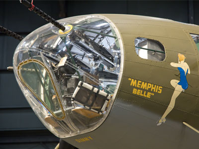 This B-17 was named in honor of Margaret Polk of Memphis, Tennessee.  The painting was done by  Corporal Tony Starcer.