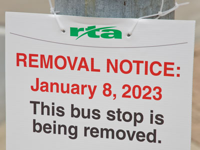 The RTA is making it hard for me to use The Flyer.