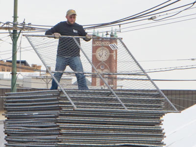 Tomorrow is St. Patrick`s Day, so the Oregon District prepares for battle.