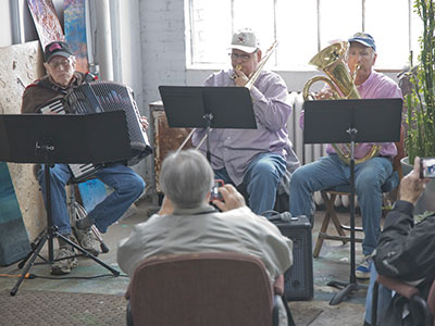 Accordion, trombone and euphonium celebrate Bach.