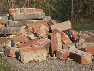 In case you were wondering where the bricks from the gazebo went to (see March 8, 2023).