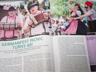 Did you see my photos in German Life magazine (see August 10, 2018)?  WHAT -- you don`t subscribe?