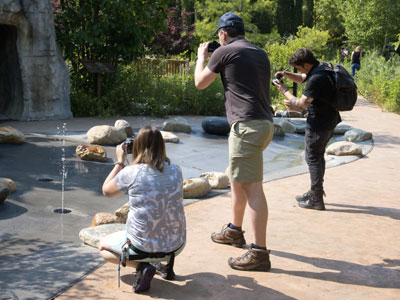 The class was all about how to take pictures of water.