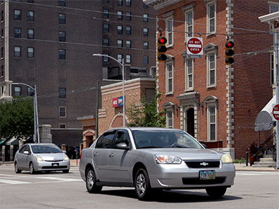 The Idiot Driver of the Day went around another car so he could run a red light (see January 26, 2023).