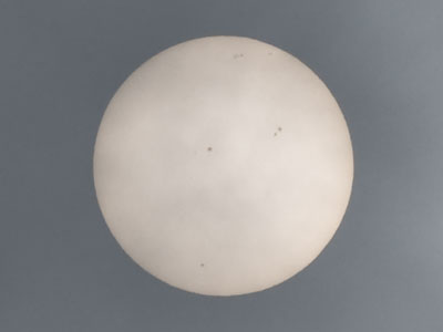 If I can see sunspots from 93 million miles away, they must be pretty big.  Oh, and never point your camera at the sun (see March 14, 2009; August 16, 2009; June 19, 2011; August 25, 2019; and November 28, 2020).