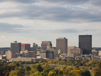 I stood at the highest point in Dayton.