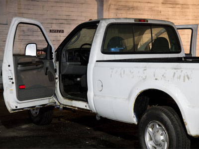 If I owned this parking garage, I`d consider hiring some security guards (see February 7 above).