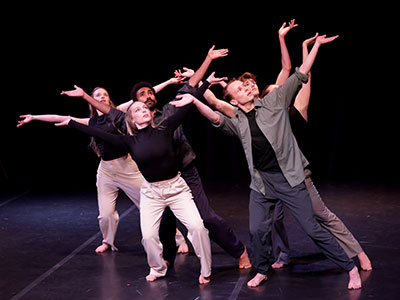 `Bodies and Faces` choreographed by Fara Ling and performed by Dayton Dance Initiative.