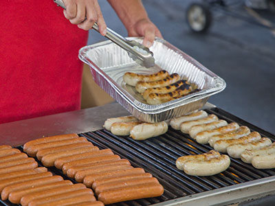 People wait in long, long, long lines for food like this.