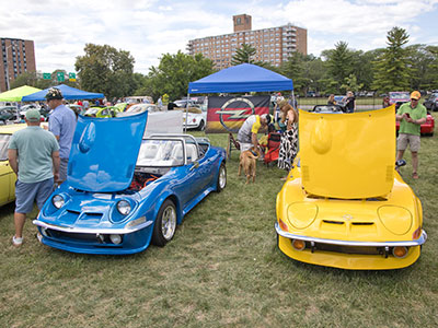 So many cars of my childhood were on display.