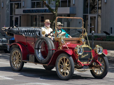 He bought it new off the lot in 1910.