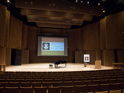 The University of Dayton has a stunning new concert hall.