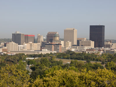 It also has the best view of downtown Dayton.