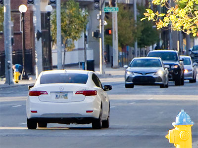 This driver may have been listening to Fleetwood Mac`s `Go Your Own Way` as they drove the wrong direction.