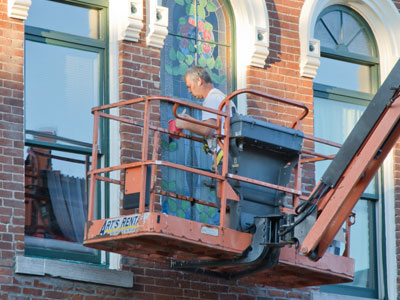 Historic buildings need a lot of tender loving care.