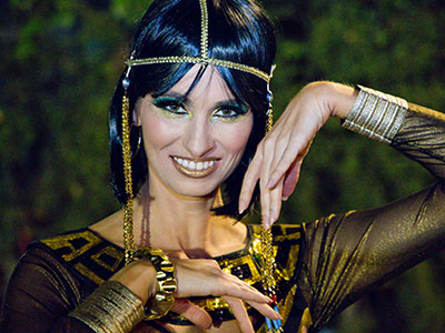 She was Cleopatra this year (see October 28, 2023).