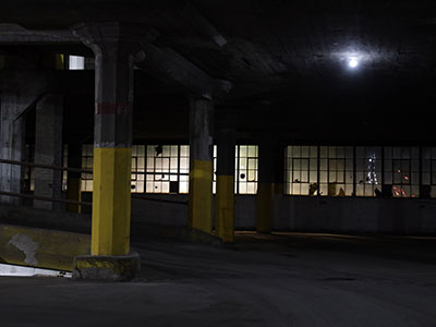 No more walking to work.  I park in the creepy garage.