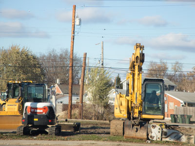 I drive down this street once a week and hope that NEXT WEEK the construction will be finished.