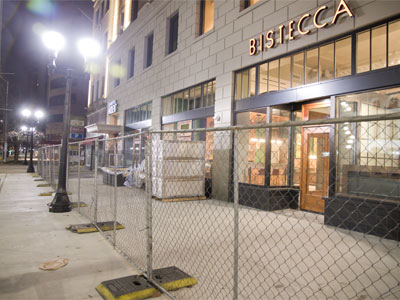 This sidewalk is open to pedestrians for the first time since the Reagan era (see November 14, 2024).