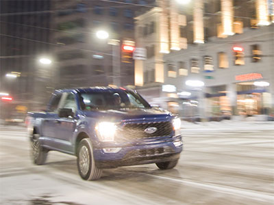 Just another pickup truck running a red light while I`m crossing the street (see November 13, 2024).