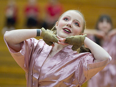 The best thing about winter is winter guard.