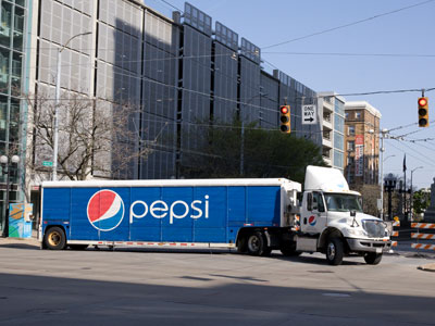 I drink water, fruit juice, milk and iced tea (preferably raspberry).  Pepsi hasn`t crossed my lips in decades.