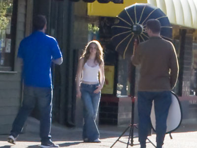 Other people`s photo shoots.