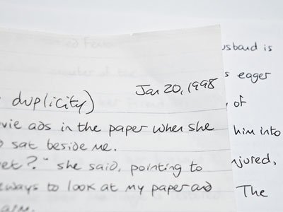 I wrote the first draft of a short story in 1998.  I came across it in 2025 and am working on the next draft.