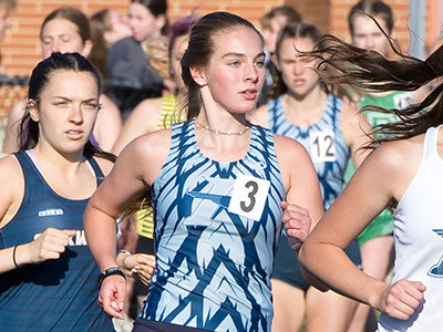 My camera does facial recognition, so I can focus on my friend instead of the other runners (see April 30, 2025).