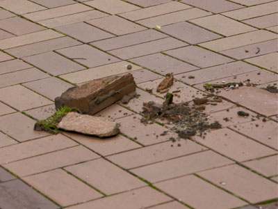 Long-needed repairs are being made all over the place.