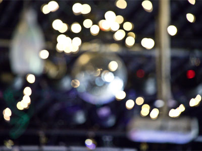 It wasn`t a disco band, but the ball was standing by.