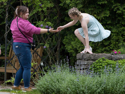 Other people`s photo shoots.