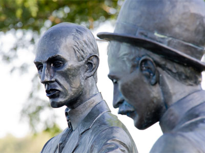 Wilbur and Orville weren`t trying to change the world.  They were trying to make money.