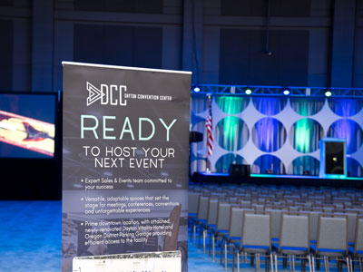 Today was a community open house at the Dayton Convention Center after a $45 million dollar renovation.