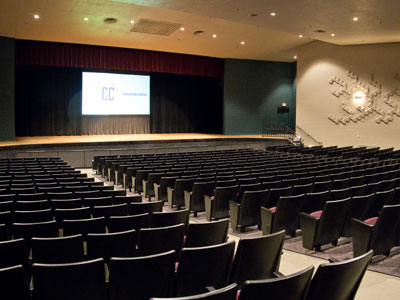 It was in this auditorium that another photographer THUMPED me on the shoulder because I took pictures of dancers from HIS studio (see April 22, 2007).