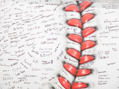 Grab a Sharpie and sign your name.